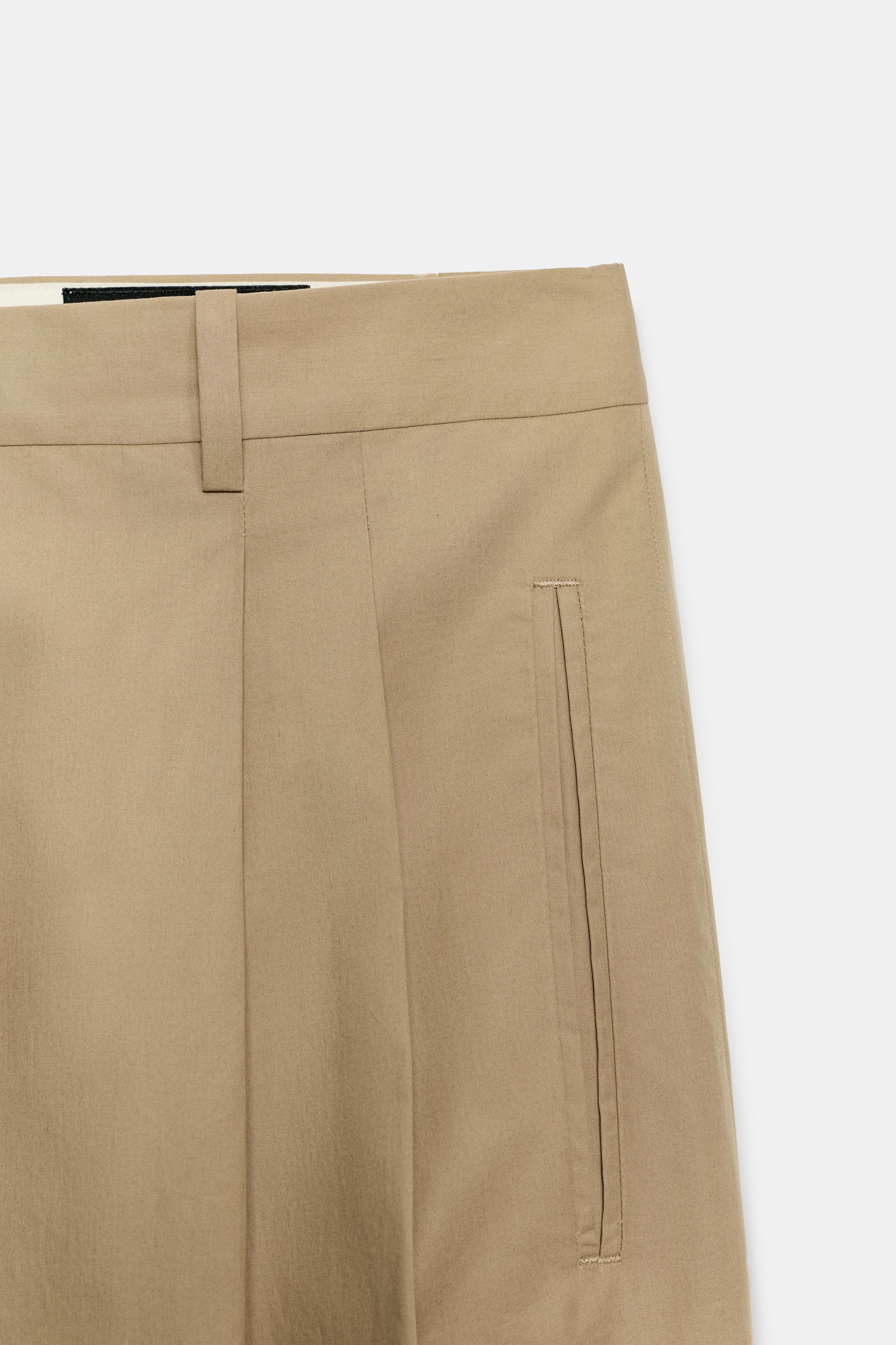 ZW COLLECTION LIMITED EDITION PLEATED PANTS